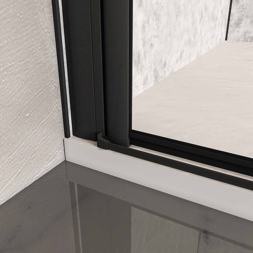drehfalttür dusche 70x70 H195 cm ESG GLAS für badezimmer