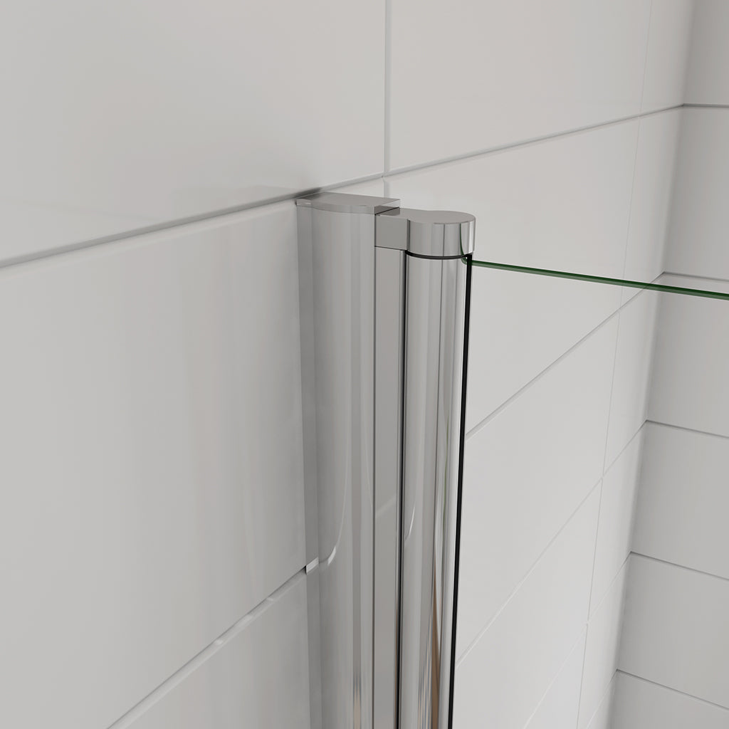 drehfalttür dusche 90 H197 cm duschwanne 100X90 ablaufgarnitur badezimmer ideen