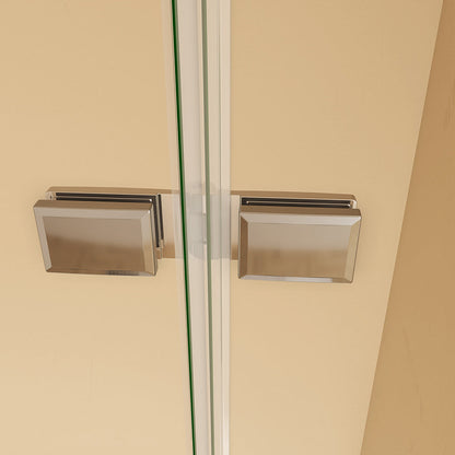 duschabtrennung Duschwand Badewannenaufsatz 100 H140 cm für badezimmer