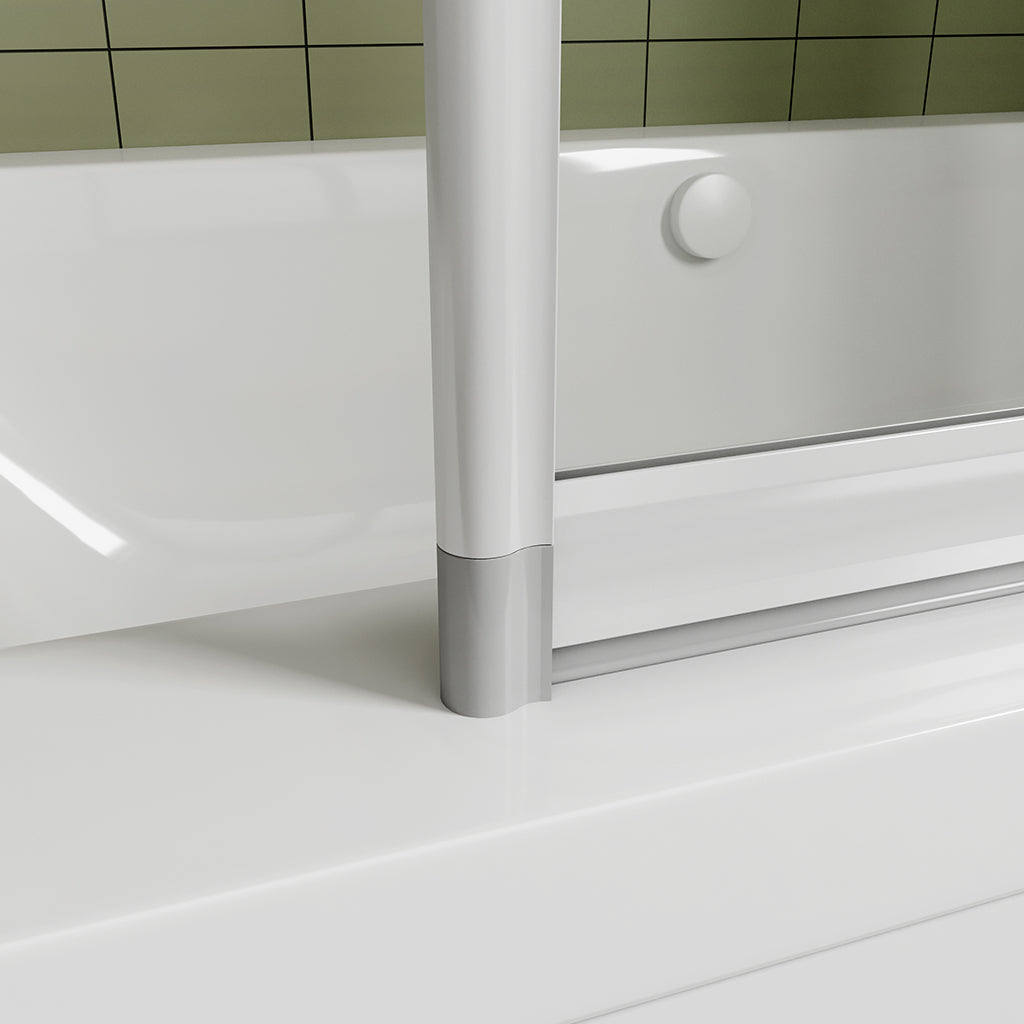 duschabtrennung auf badewanne duschwand Badewannenaufsätz 90 H140 cm für badezimmer