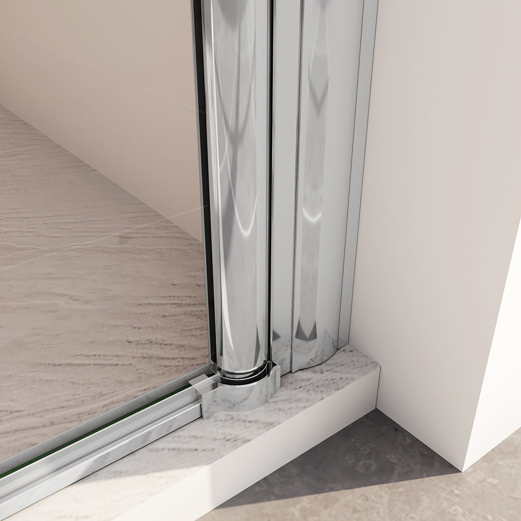 duschabtrennung drehfalttür dusche 90x100 H197 cm dusche für badezimmer