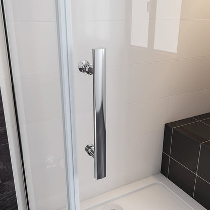 duschabtrennung glas 80x70 H195 cm duschtür mit seitenwand dusche für badezimmer