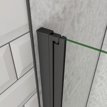 dusche drehfalttür Nischentür 120 H185 cm badezimmer ideen