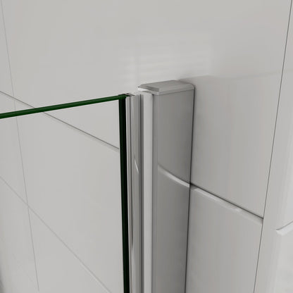 dusche schwingtür 100 H195 cm Duschtasse 100X70 ablaufgarnitur für badezimmer