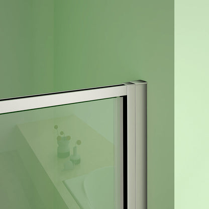 dusche schwingtür 90 H185 cm Duschtasse 90X80 badezimmer ideen