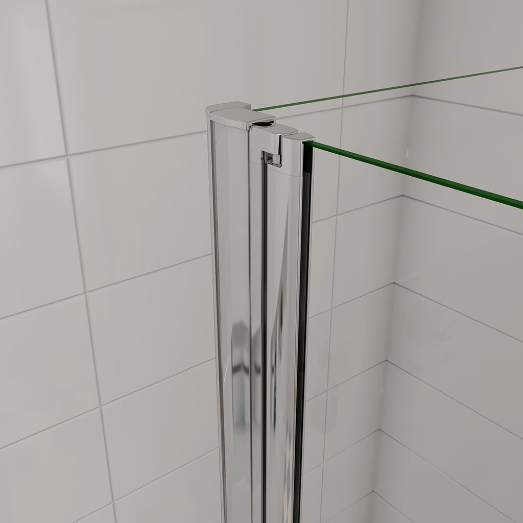 dusche U-Form 90x90 H195 cm dusche duschbecke badezimmer ideen