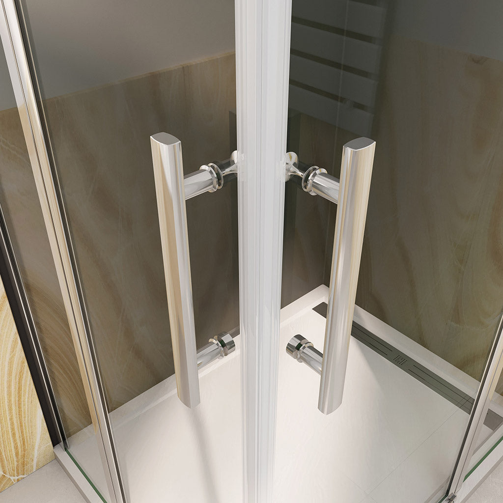 duschkabine 100x100 dusche H195 cm duschkabinen eckeinstieg für badezimmer