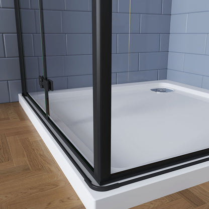 duschkabine 120x76 H195 cm duschkabinen eckeinstieg badezimmer ideen