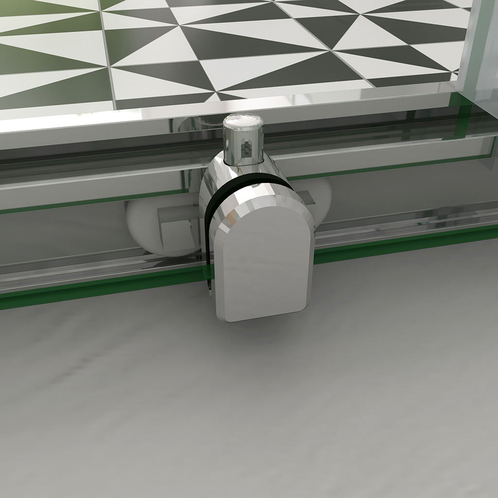 duschkabine 76x76 dusche H185 cm schiebetüren ESG GLAS badezimmer ideen
