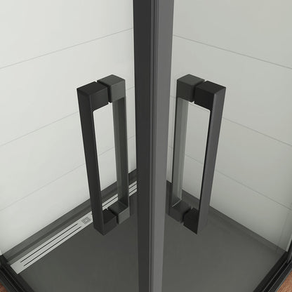 duschkabine 80x80 H200 cm duschkabinen eckeinstieg für badezimmer
