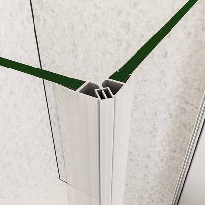duschkabine 80x80 dusche H185 cm duschkabinen eckeinstieg badezimmer ideen