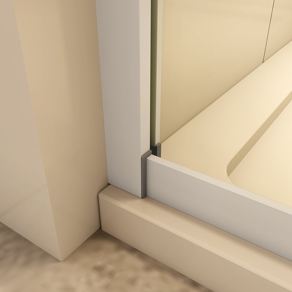 duschkabine 90x90 eckdusche H185 cm schiebetüren für badezimmer