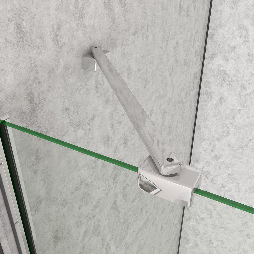 duschkabine 90x90 rund dusche H195 cm ESG GLAS badezimmer ideen