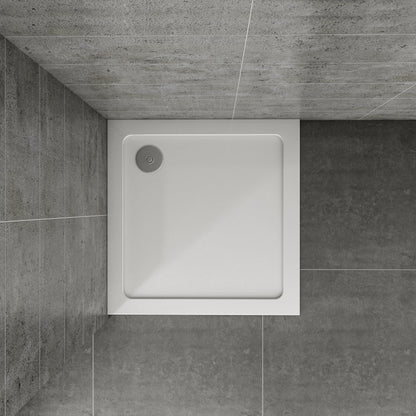 90X90 cm Quadrat Duschtasse Kunststein GelCoat Für Duschkabine