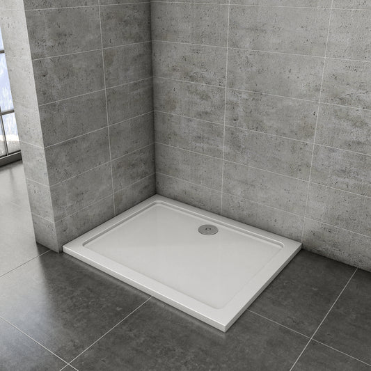 120X90 cm Rechteck Duschtasse Kunststein GelCoat Für Duschkabine