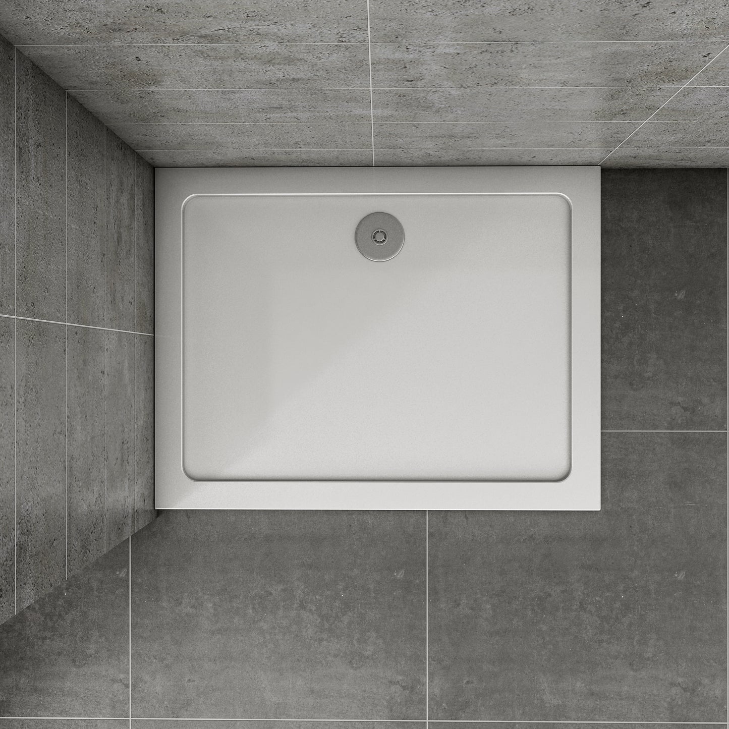 120X90 cm Rechteck Duschtasse Kunststein GelCoat Für Duschkabine