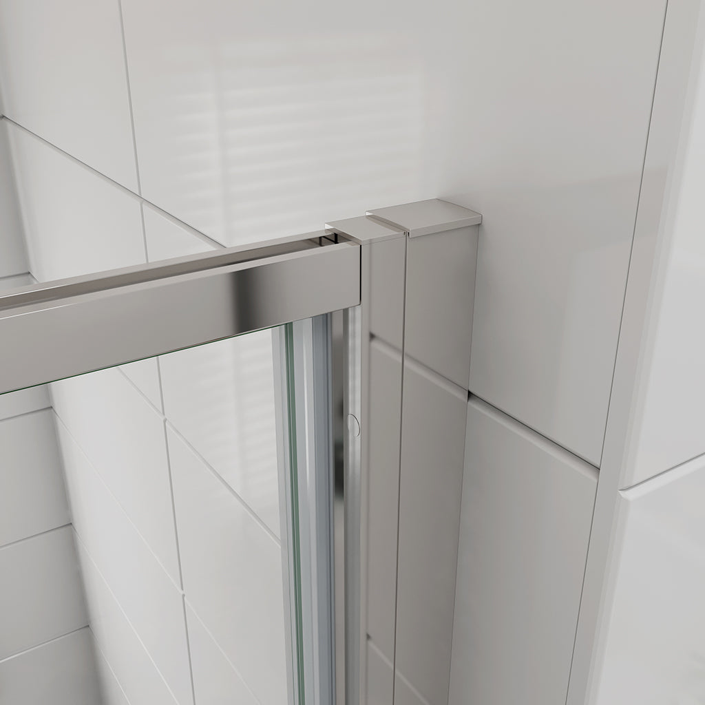 glastür 100 H185 cm dusche duschbecke 100X90