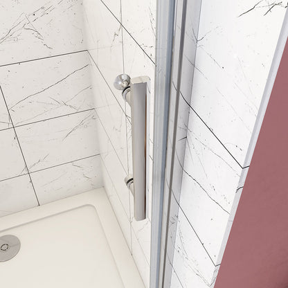 glastür 100 H185 cm nische dusche duschbecke 100X100 für badezimmer