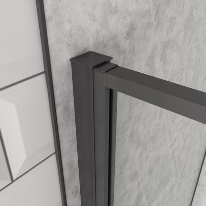 glastür 100 H185 cm nische dusche