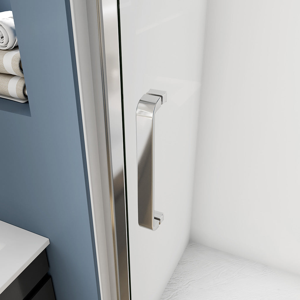 glastür 80 H195 cm nische dusche für badezimmer