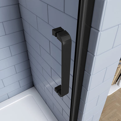 glastür nischentür 80 H195 cm dusche duschbecke 80X70 badezimmer ideen