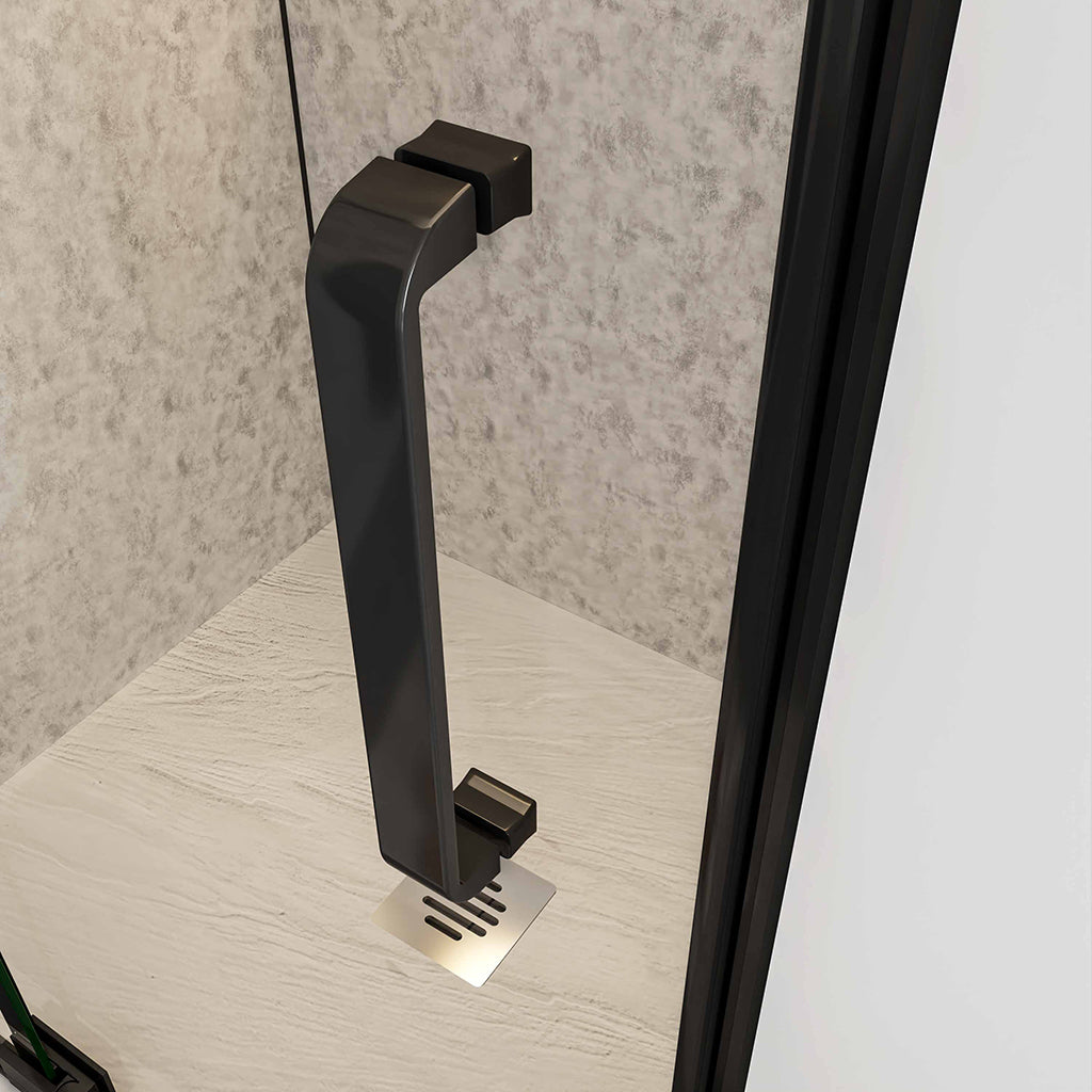 glastür nischentür 90 H195 cm dusche