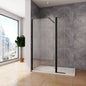 ozean 100 WalkIn glaswand beweglichem Seitenteil W10084B P4B cm für badezimmer