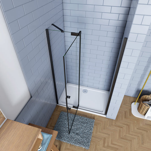 ozean 100 drehtür glas Duschtasse 100x76 cm für badezimmer