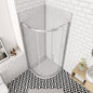 ozean 100X100 Runddusche Schiebetür Duschrückwänd cm badezimmer ideen