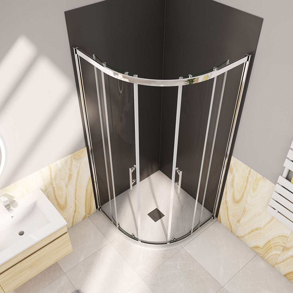 ozean 100X100 Runddusche Schiebetür Duschwandpaneele cm für badezimmer