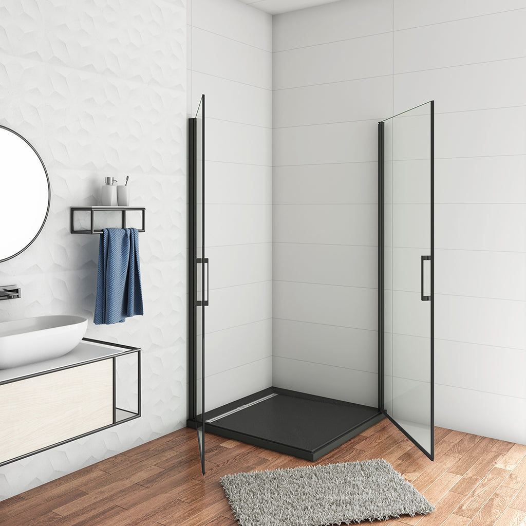 ozean 100x100 Eckdusche Drehtür PXB1 10 10 cm für badezimmer