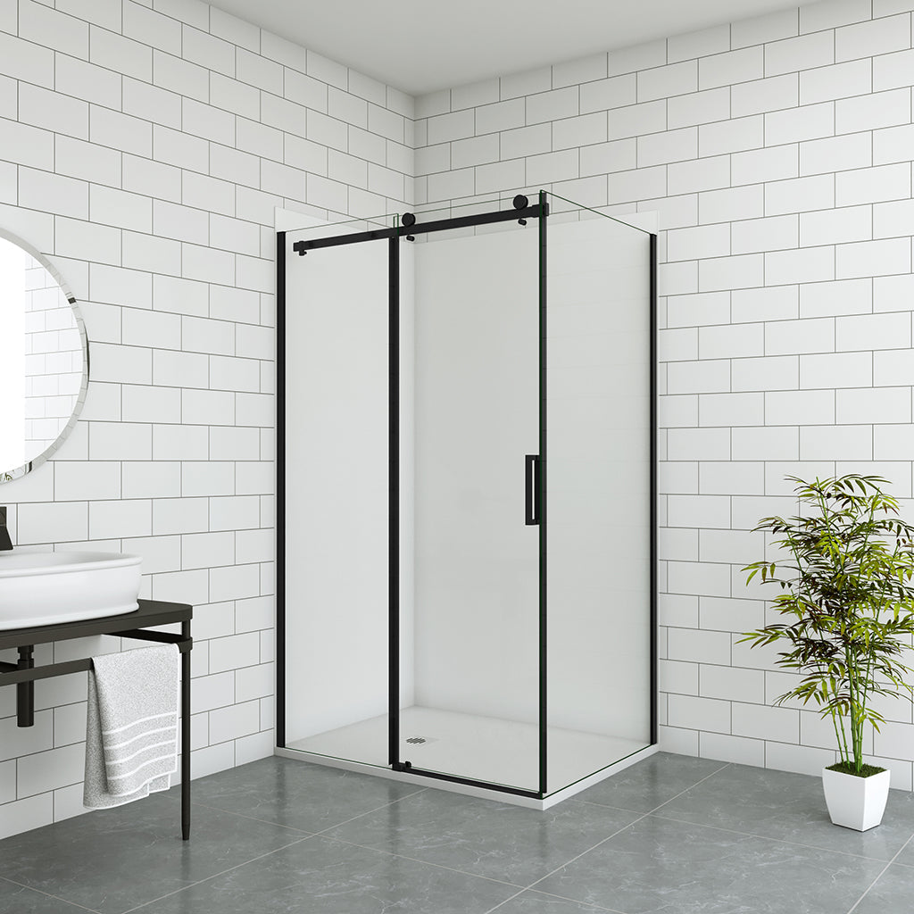 ozean 100x90 Schiebetür Duschtür Seitenwand cm badezimmer ideen