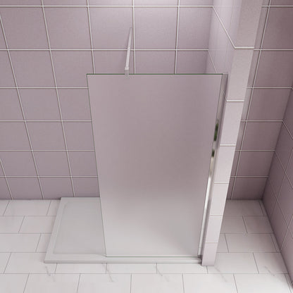 ozean 10mm Walk in Duschwänd Dusche 140 W14FP10132 cm