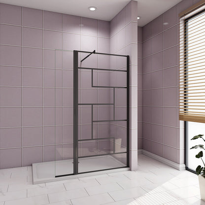 ozean 120+30 Walk In begehbar Dusche Schwenkbar cm für badezimmer