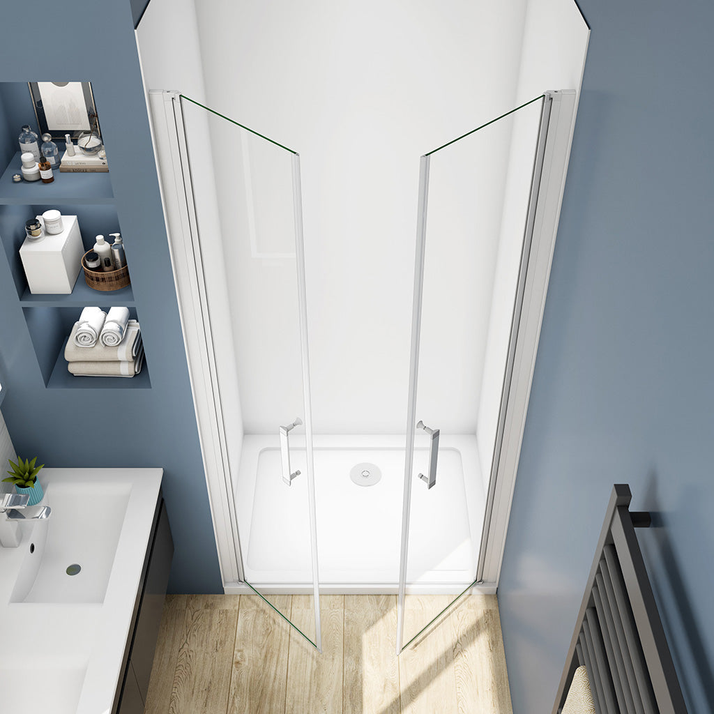 ozean 120 Doppeltür cm für badezimmer