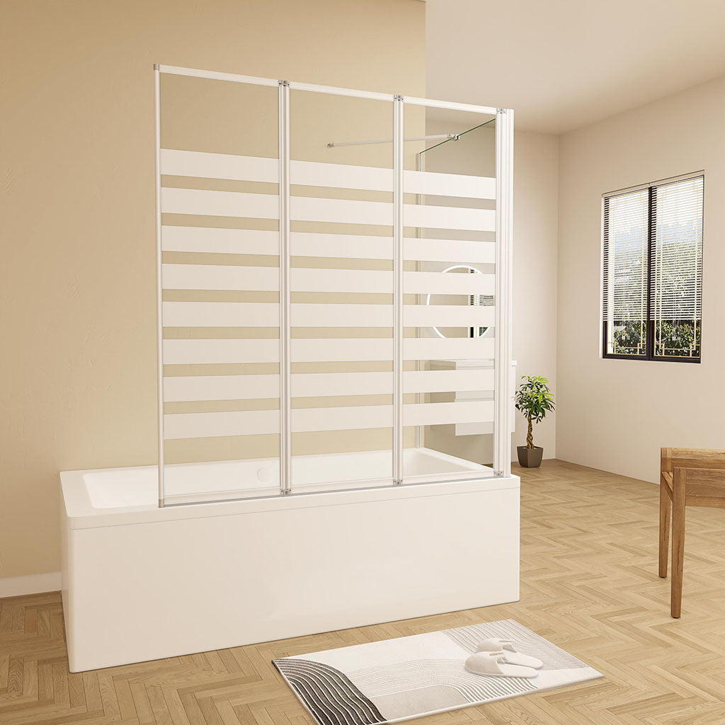 ozean 130 Badewannenfaltwand mit Seitenwand 70 cm badezimmer ideen