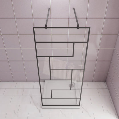 ozean 137.7 Glaswand Dusche Stabilisierungsstange W14BAF32B 2 cm für badezimmer