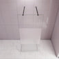 ozean 137.7cm Walk In Glaswand 2xStabilisator badezimmer ideen