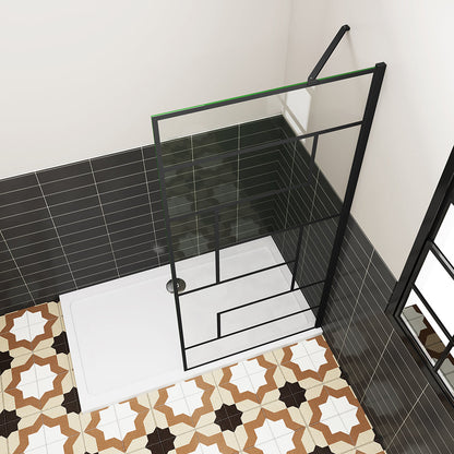 ozean 140xH.200cm Walk in Duschwand Stabilisator für badezimmer