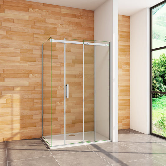 ozean 160x90 Schiebetür Seitenwand cm für badezimmer
