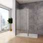 ozean 40 Walk in glaswand mit beweglichem Seitenteil W40084 P4 cm für badezimmer