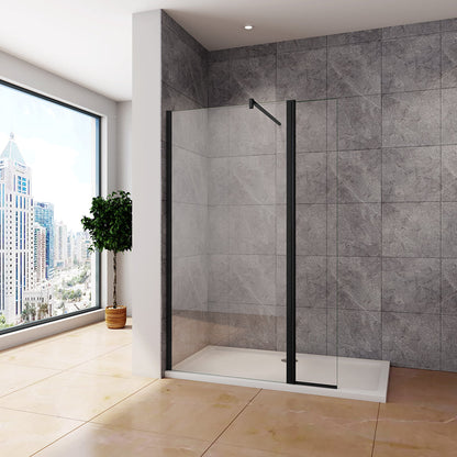 ozean 70 Walk in glaswand mit beweglichem Seitenteil W7131B P4B cm für badezimmer