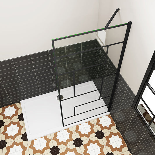 ozean 70xH.200cm Walk in Duschwand Stabilisator badezimmer ideen