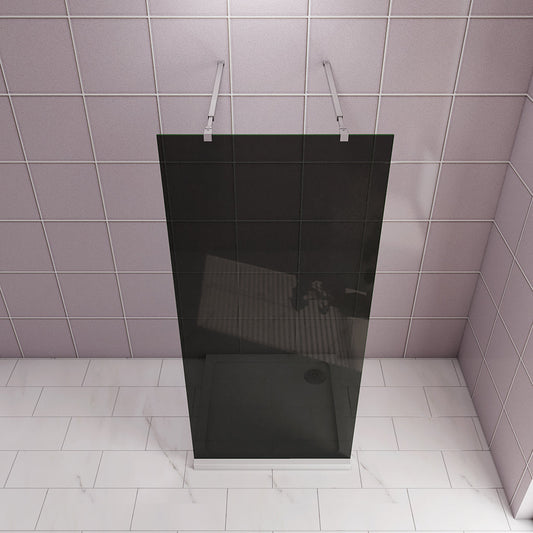ozean 77.7 Glaswand Dusche mit Stabilisierungsstange W8GPF84 2 cm badezimmer ideen
