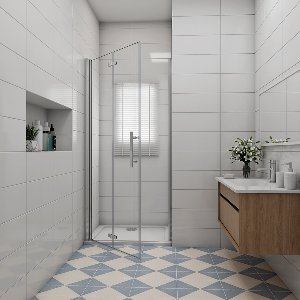 ozean 80 Falttür Nischentür Duschtasse 160x80 cm für badezimmer