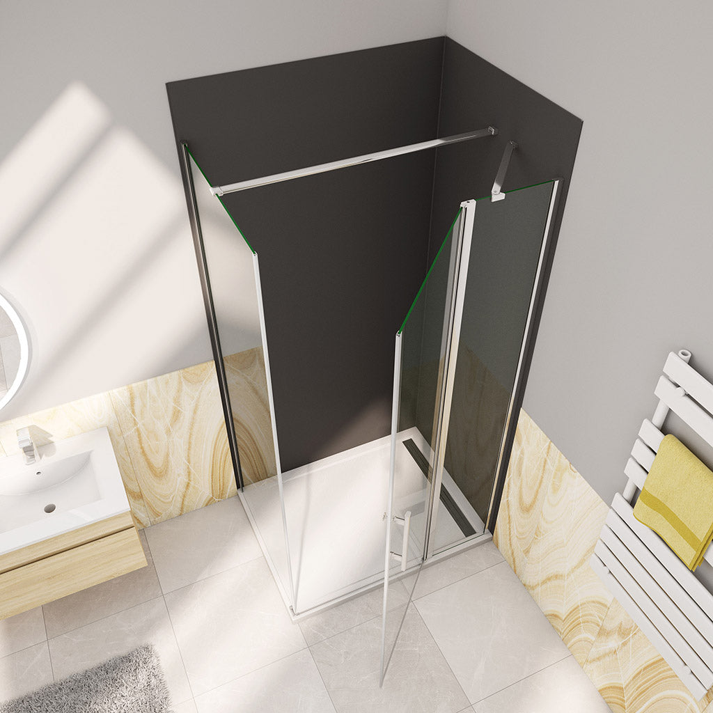 ozean 80x70 Drehtür Seitenwand PK3 8V P7F13 cm für badezimmer