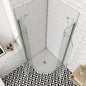 ozean 80x80 Falttür Runddusche Eckeinstieg cm für badezimmer
