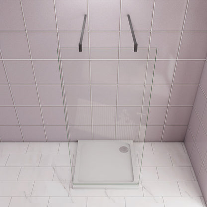 ozean 85 Glaswand Dusche mit Stabilisierungsstange W85F32B 2 cm für badezimmer