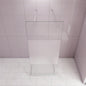 ozean 85 Glaswand Dusche mit Stabilisierungsstange W85FAPF13 2 cm für badezimmer