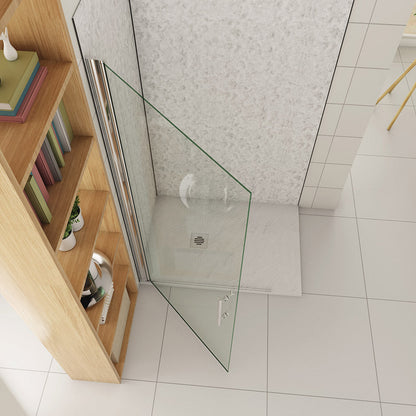 ozean 86 Drehtür Duschtür walkin cm für badezimmer